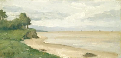 Beach near Étretat