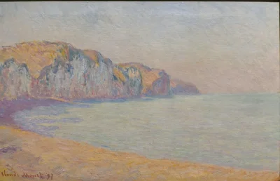 A Cliff at Pourville in the Morning
