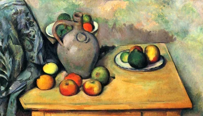 Still Life with Jug and Fruit