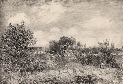 May Afternoon in By, Near Moret-sur-Loing