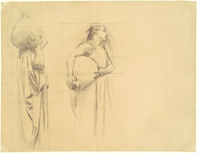 Study for 'The Danaïdes'