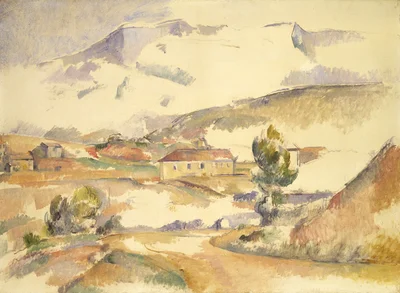 Montagne Sainte-Victoire, from near Gardanne