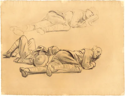 Studies for "Gassed"