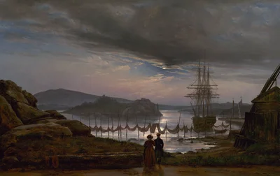 View from Vækerø near Christiania