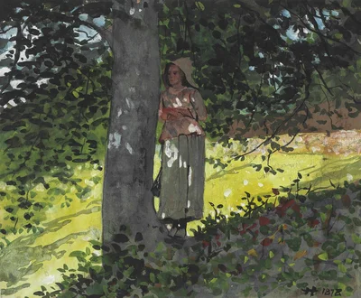 A Shady Spot, Houghton Farm