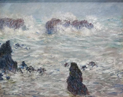 Tempête, côtes de Belle-Ile