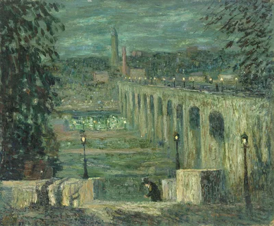 High Bridge at Night, New York City