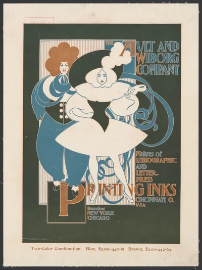 Ault and Wiborg Company, makers of lithographic and letter press printing inks
