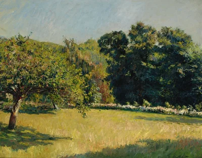 Garten in Trouville