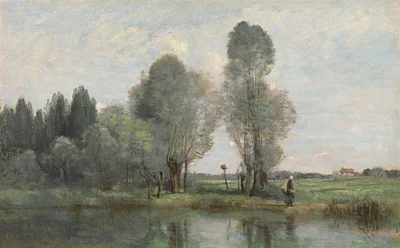 Willows near a Stream, Limousin