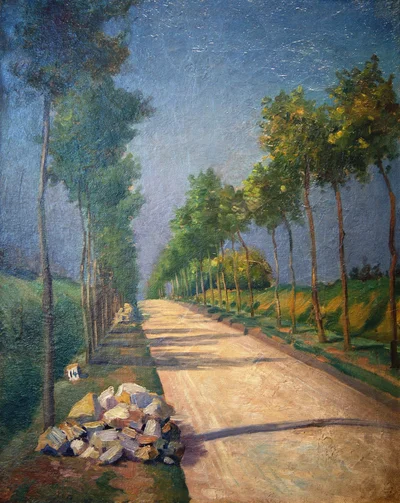 La Route Nationale à Chessy
