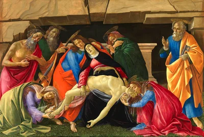Lamentation over the Dead Christ