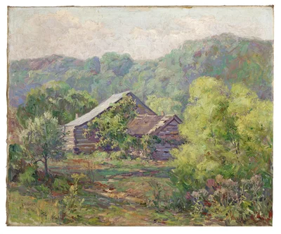 Barnes Cabin on Owl Creek, Brown County