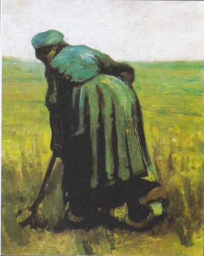 A Woman with a Spade, Seen From Behind