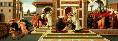 Last Miracle and the Death of Saint Zenobius