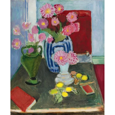 Still Life with Three Vases