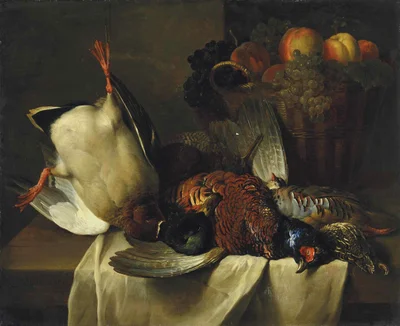 Still Life with Mallard and Pheasants
