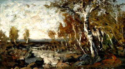 Birches by the Water