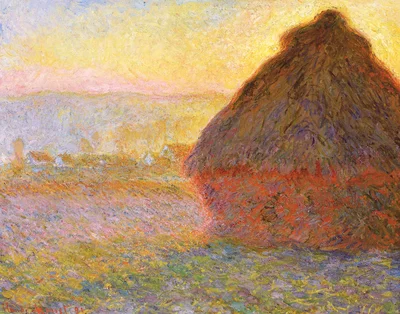 Grainstack (Sunset)