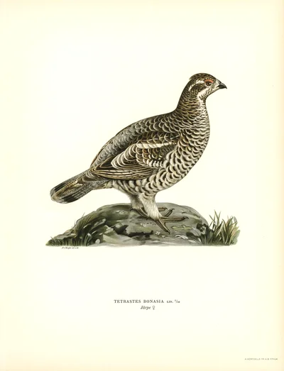 Tetrastes Bonasia (Hazel Grouse)