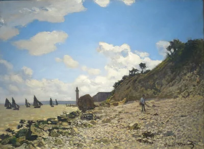 The Beach at Honfleur
