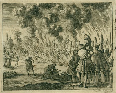 Burning of 224 Waldensians in Toulon, AD 1243