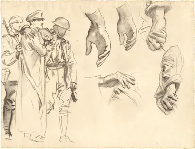 Studies for Gassed