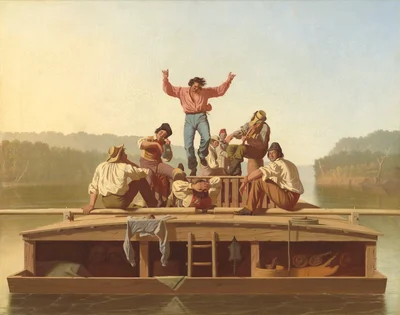The Jolly Flatboatmen