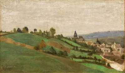 The Village of Presles, near Beaumont-sur-Oise