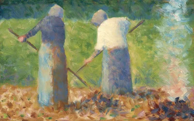 Haymakers at Montfermeil