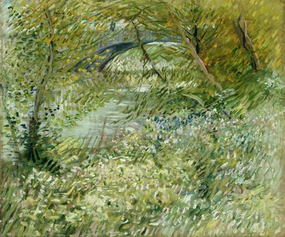 River Bank in Springtime