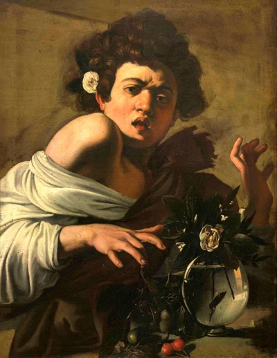 Boy Bitten by a Lizard