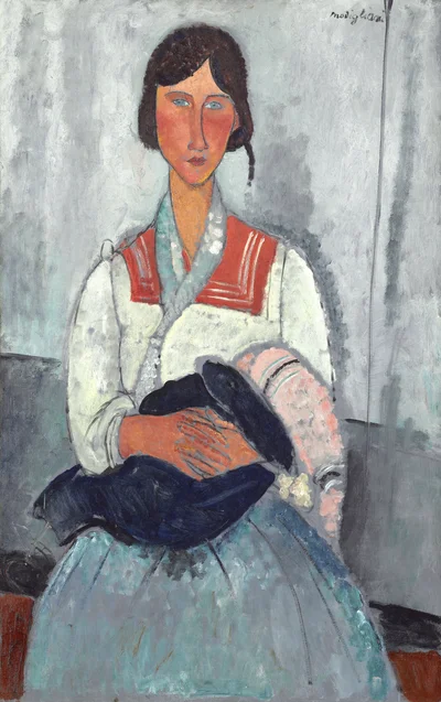 Gypsy Woman with Baby