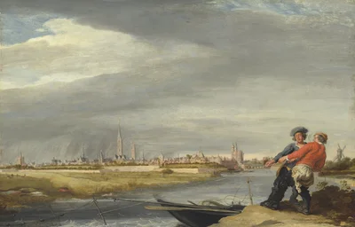 View of Haarlem with Bleaching Grounds