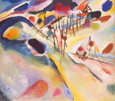 Landscape with Red Spots