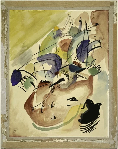 Study for Improvisation 31 (Seeschlacht)