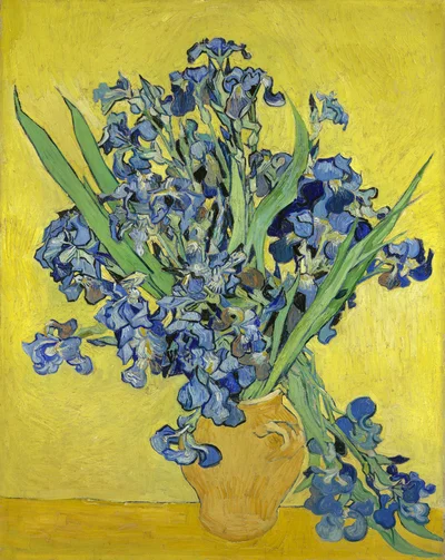 Vase with Irises
