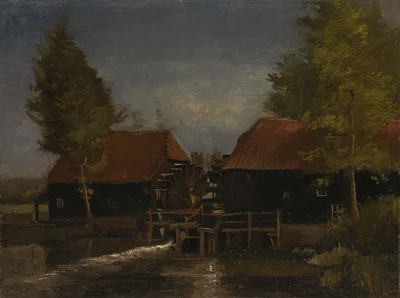 Water Mill at Kollen near Nuenen