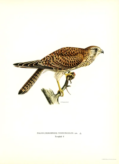 Kestrel (Falco tinnunculus)