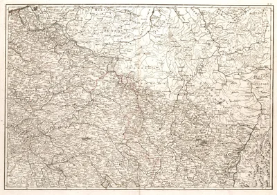 Neueste Generalkarte von Frankreich, northeastern sheet
