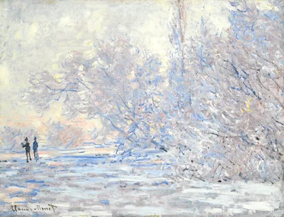 Le givre de Giverny