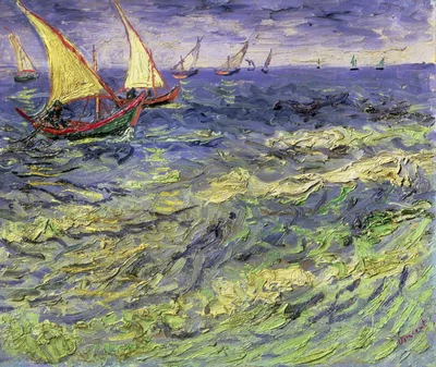 Seascape at Saintes-Maries